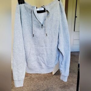 Champion Quarter Zip Athletoc Hooded Sweatshirt